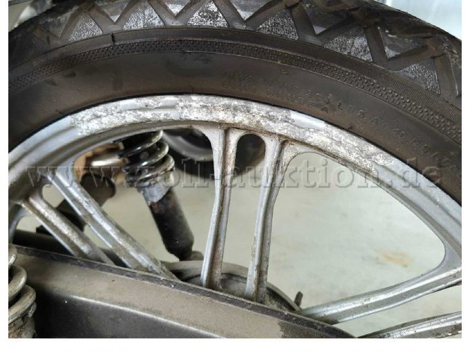 Korrosion an den Felgen vorne