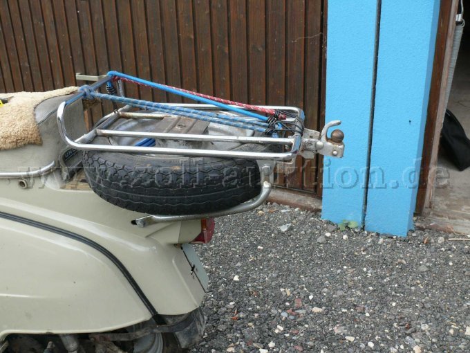 Mokick Gepäckträger