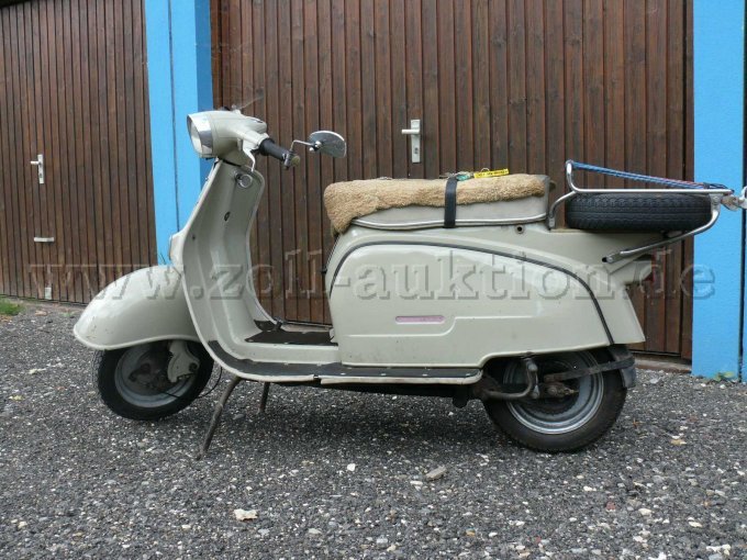 Zündapp R50, Seitenansicht links