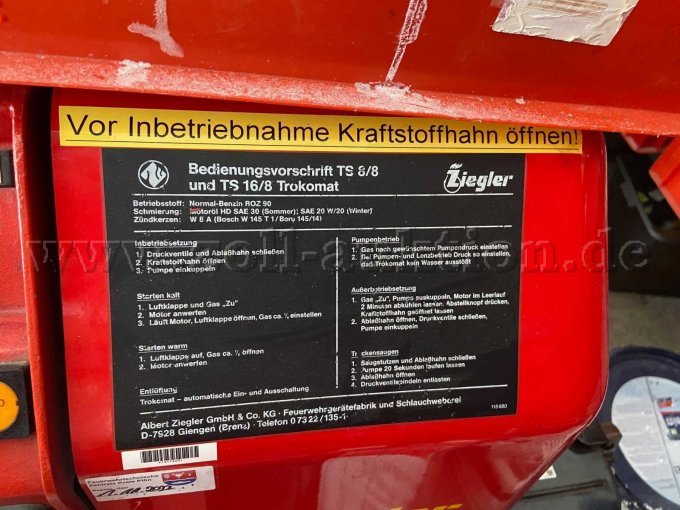 Bedienungsvorschrift