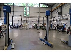 Ansicht Säulenbühne
