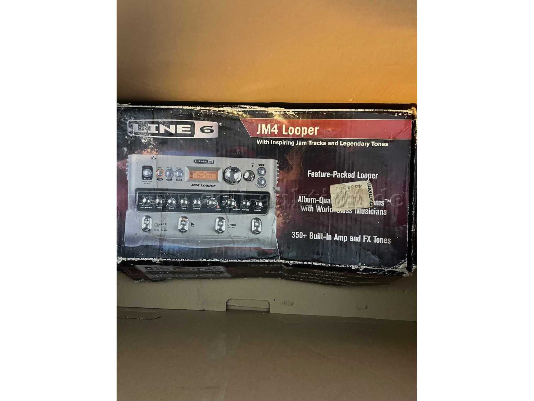 Line 6 JM4 Looper Karton