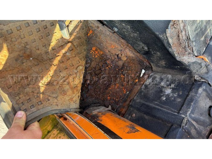 Ansicht Kabine innen Boden