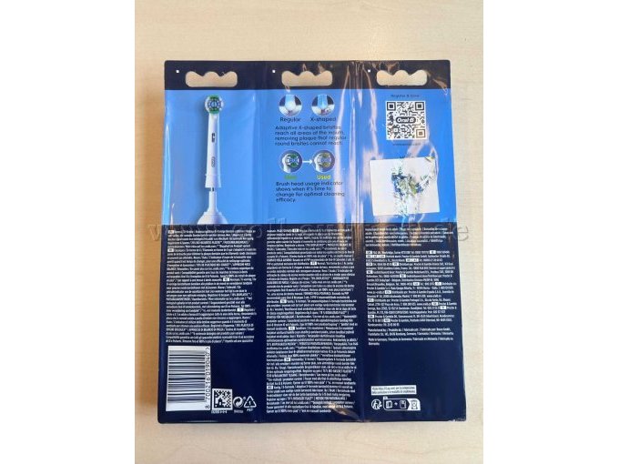 Rückseite der Verpackung
