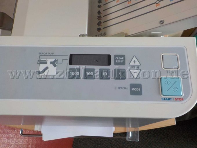 1 vouwmachine met twee zakken van Krug & Priester, type Ideal 8335 – foto 5 – kavel bij Zoll-Auktion, Nürnberg