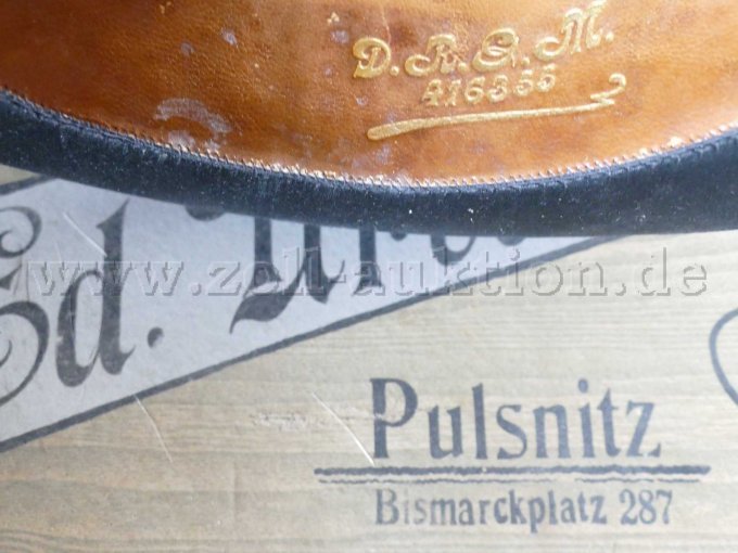 1 cilinder, hoedenfabriek Ed. Urban Pulsnitz met originele hoedendoos – foto 5 – kavel bij Zoll-Auktion, Dresden
