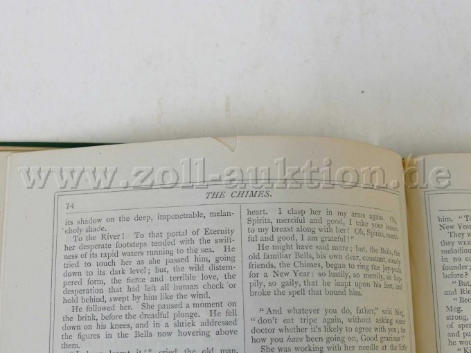 Seite 74, oberhalb eingerissen