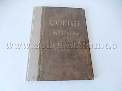 1 antiquarisches Buch - Goethe Gedenkblätter Weimar, 1925