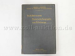 1 antiquarisches Buch - Historische Geographie von Mitteleuropa, 1904