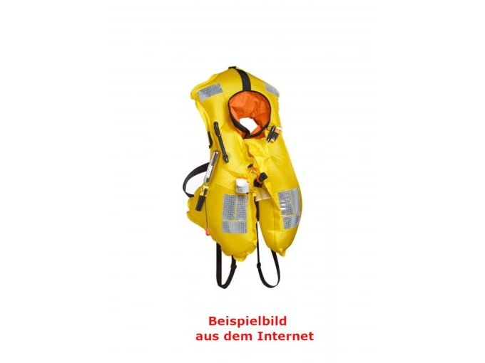 Beispielbild Rettungsweste ausgelöst