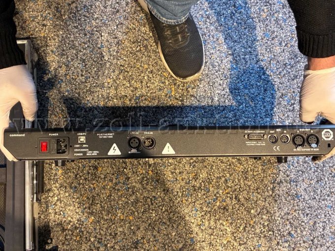 Mischpult Rückseite