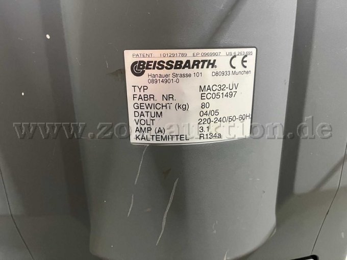 Klimageraet-Typenschild