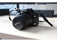 Fronansicht der Kamera