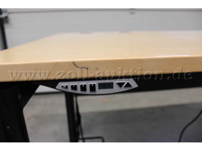 1 elektrisch höhenverstellbarer Schreibtisch von VS, defekt – foto 4 – kavel bij Zoll-Auktion, Berlin