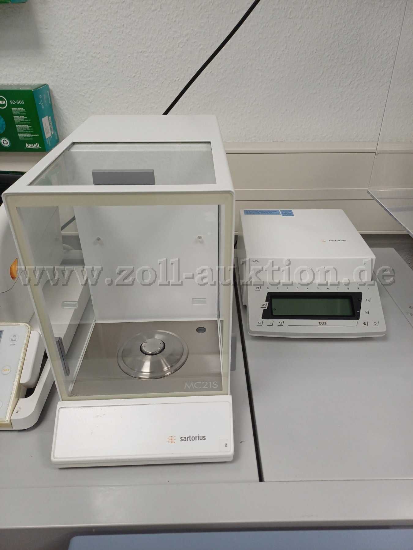 1 Elektrické mikrováhy MC 21 Sartorius
