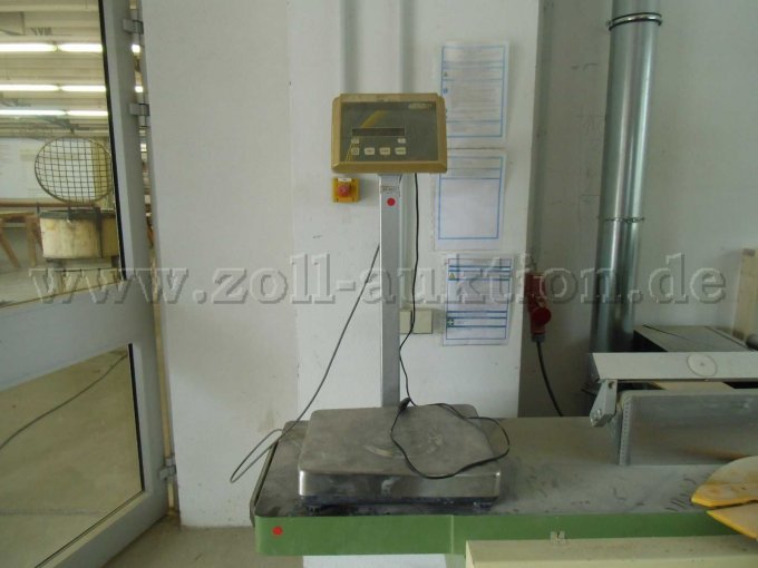 Plattformwaage, Bedieneinheit mit Schutzfolie Plattformwaage, Bedieneinheit mit Schutzfolie