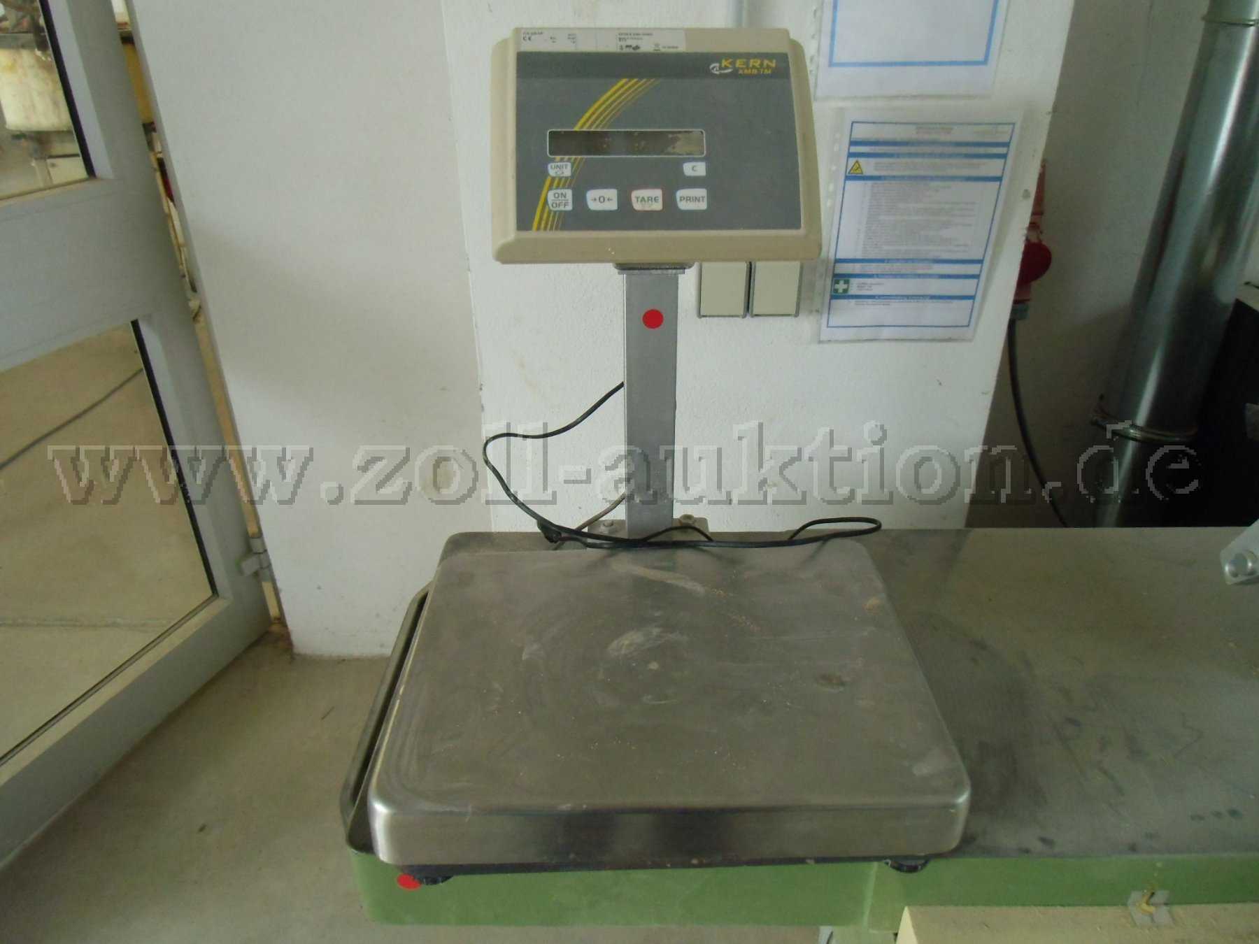 elektronische Plattformwaage