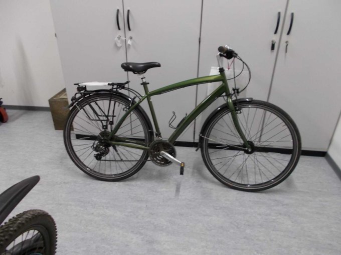 ganzes Fahrrad von der Seite