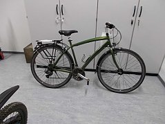 ganzes Fahrrad von der Seite
