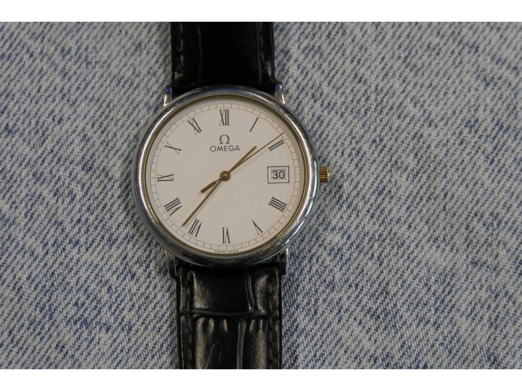 Nahaufnahme Ziffernblatt