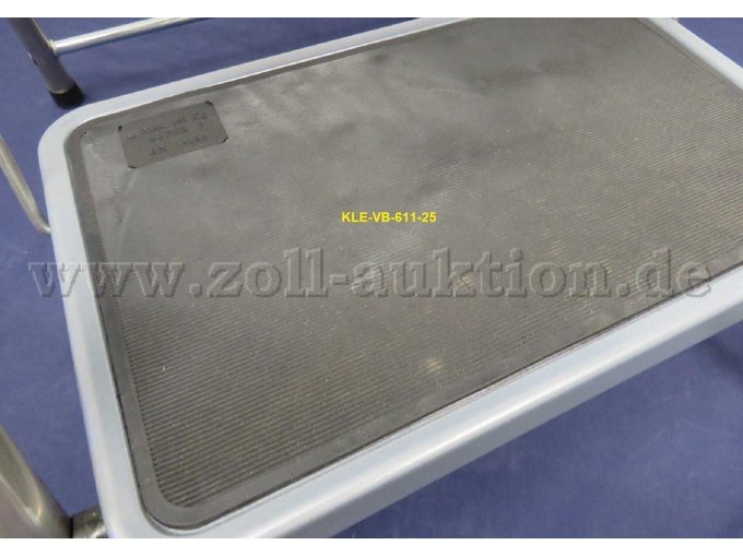 Beispiel für die gummierten Trittflächen