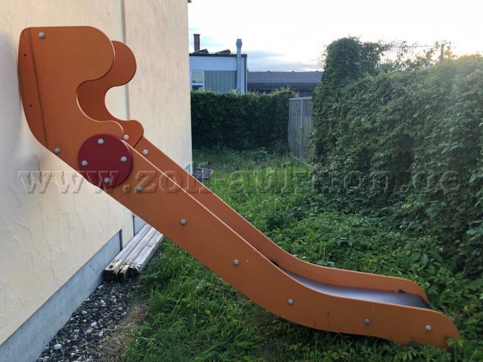 Rutsche Seitenansicht