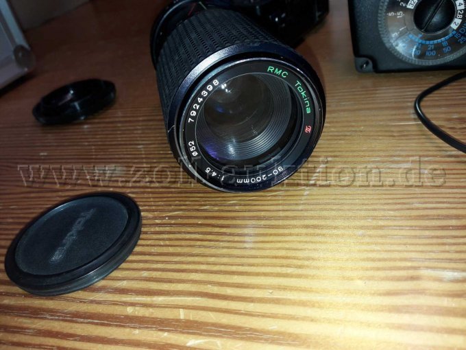 Objektiv RMC Tokina, Ansicht von vorne