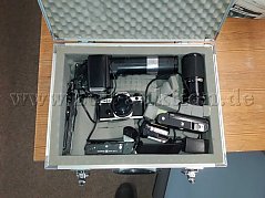 Olympus OM-4 Ti Kamera mit Zubehör