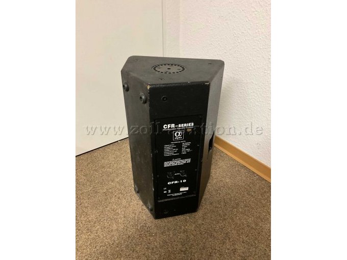 1 gebrauchter Alpha Audio Lautsprecher, Rückseite