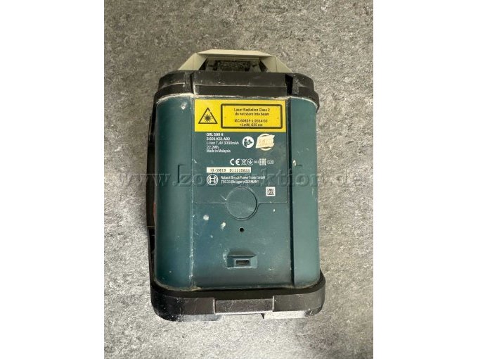 Rücken Rotationslaser