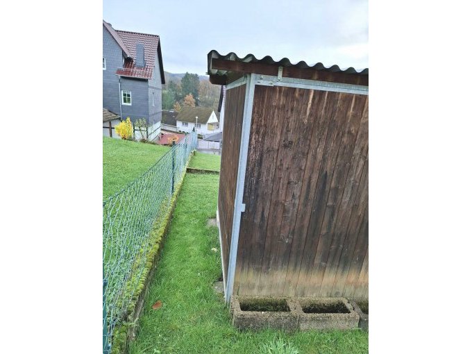 Ecke des Hundezwingers