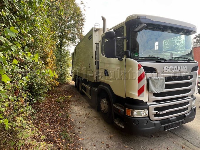 1 gebrauchter Scania, B6X2, Müllsammelfahrzeug, Erstzulassung 29.06.2016 – foto 2 – kavel bij Zoll-Auktion, Rheine