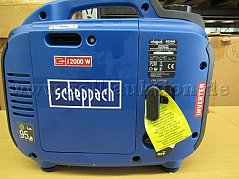 Scheppach SG2000
Vorderseite mit Seilzugstarter
