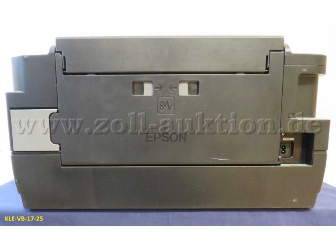 Rückseite mit geschlossener Serviceklappe und Wartungsbox (T6711), hellgrau