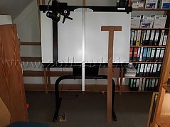 Zeichentisch bigraph 2000, Ansicht von vorne