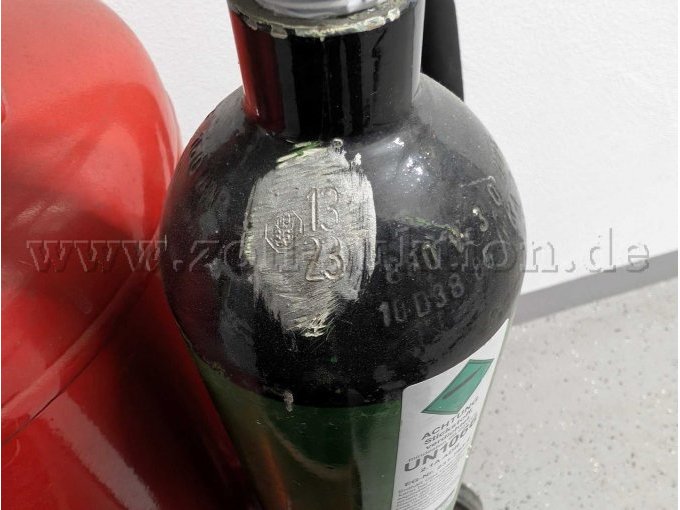 Metallbrandlöscher Stickstoffflasche