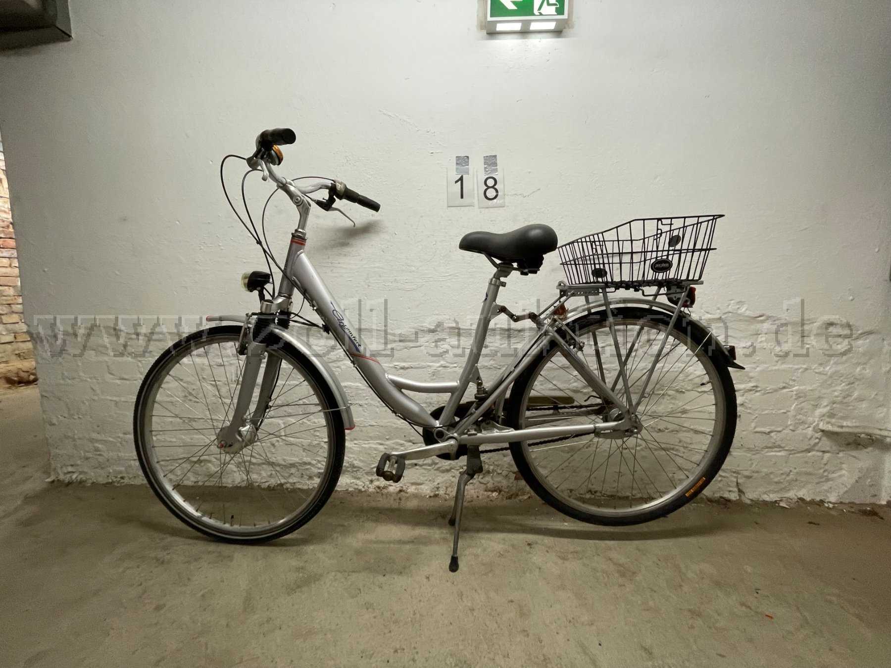 1 gebruikte damesfiets, fabrikant City, 28 inch