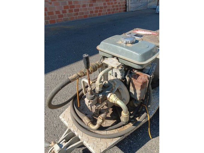 Detailansicht Hydraulikpumpe