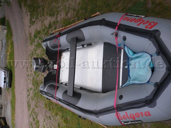 Schlauchboot (Draufsicht)