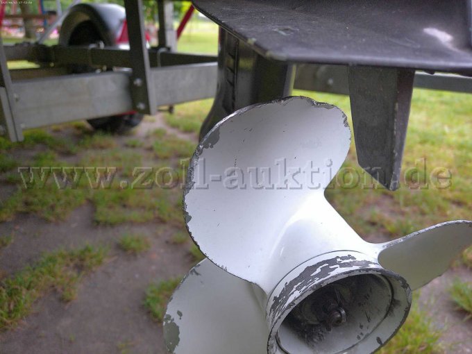 Beschädigung Bootsschraube