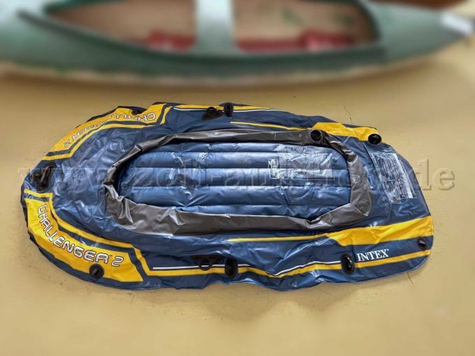 Schlauchboot Draufsicht