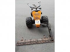 Frontansicht Balkenmäher