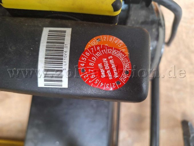 Prüfstempel letzte DGUV Prüfung