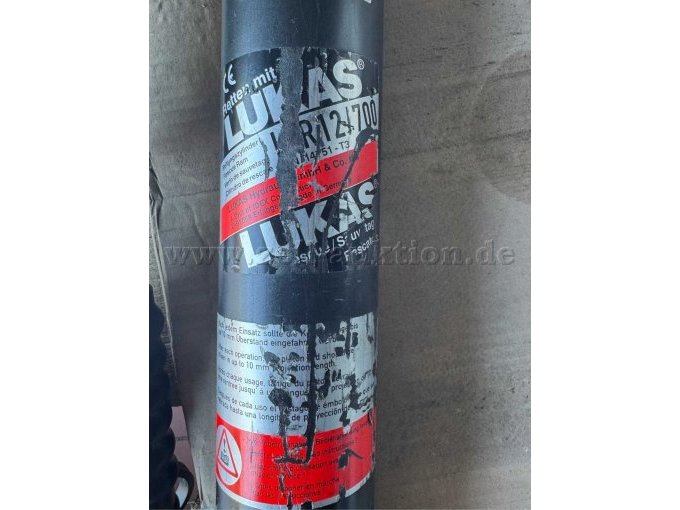 Detailaufnahme Rettungszylinder (Gebrauchsspuren)