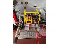Gesamtansicht des Hydraulischen Rettungssatzes