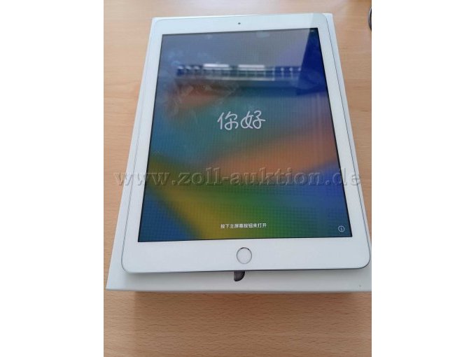 iPad eingeschaltet