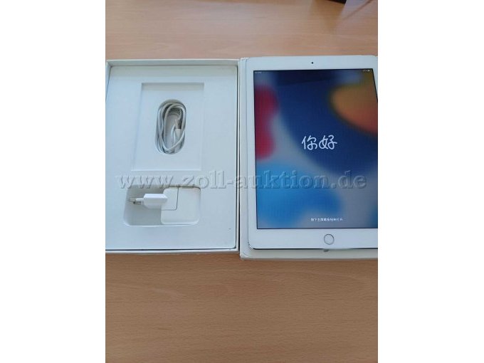 Zubehör und iPad eingeschaltet