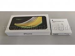 iPhone SE, Black, 64GB (2020) mit Adapter für Kopfhörer