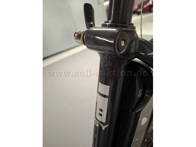 Detail Kratzer am Sattelrohr