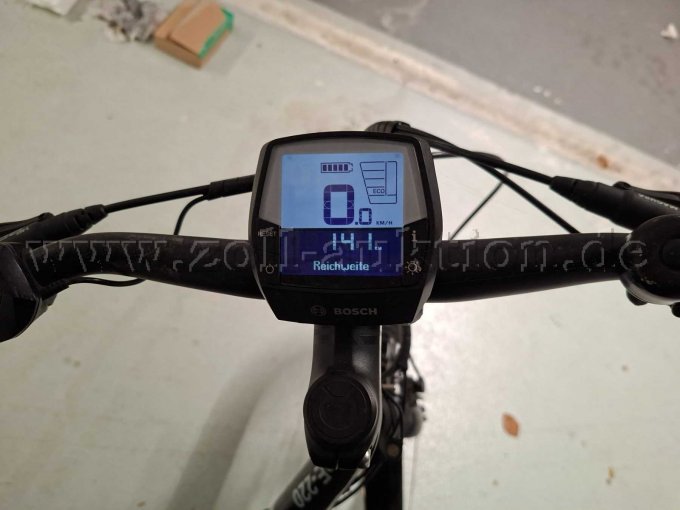 Foto Akkuautonomie mit ECO Antrieb (vollgeladen)